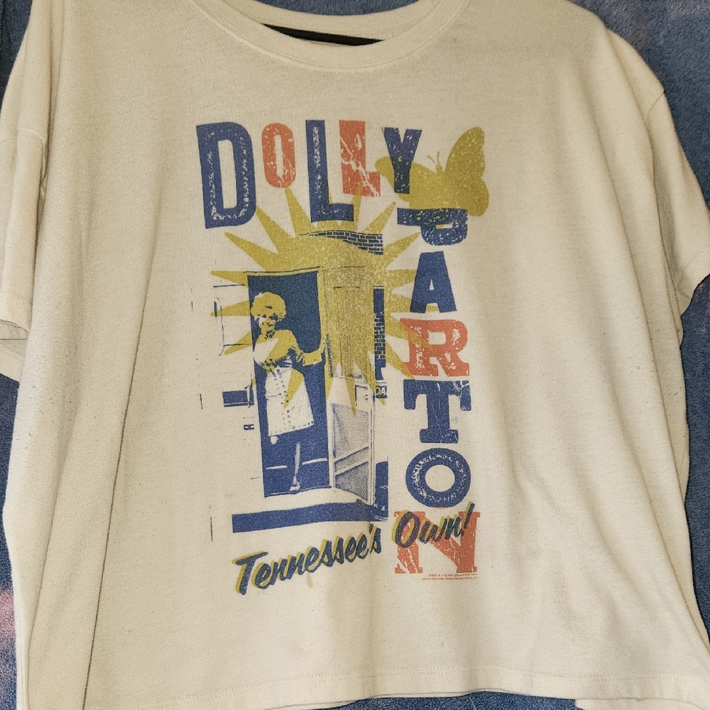 Old Navy Cream Graphic Pajama Top